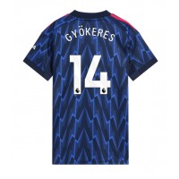 Arsenal Viktor Gyokeres #14 Vonkajší Ženy futbalový dres 2025-26 Krátky Rukáv